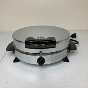 Vintage Toastmaster Waffle Iron W 252A Chrome Tested and Working